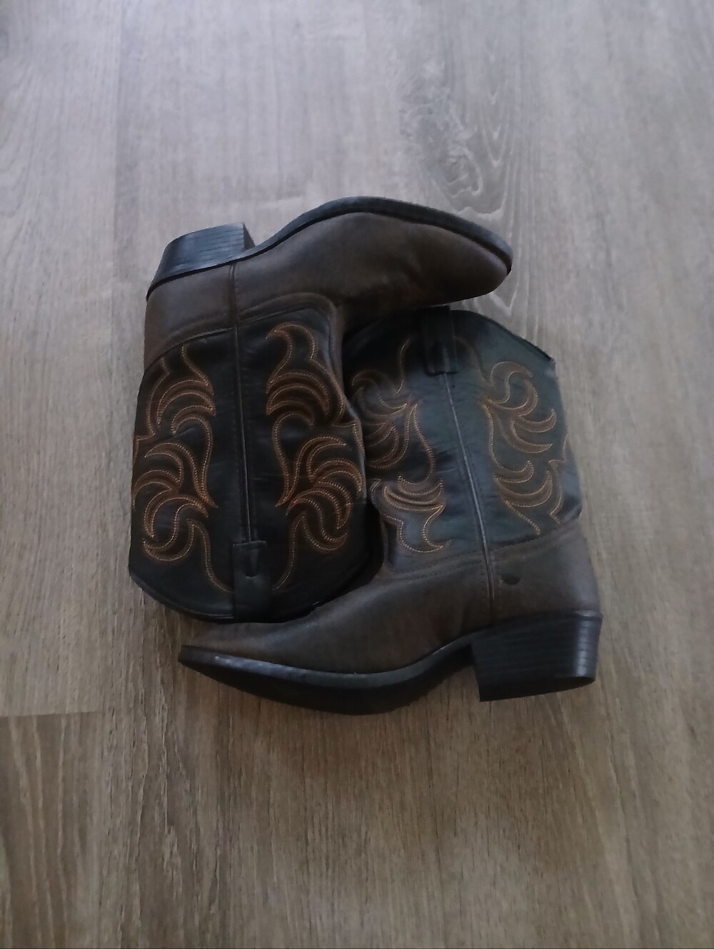 Smokey Mountain Leather Western Cowboy Boots